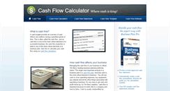 Desktop Screenshot of cashflowcalculator.com